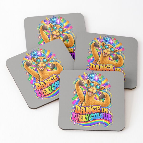 Item preview, DANCE IN EVERY COLOUR – Disco Hump Pride Camel – Funny Camel T-Shirt Animal Graphic Camel T-Shirt designed and sold by Camel & Quirk.