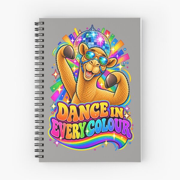 Item preview, DANCE IN EVERY COLOUR – Disco Hump Pride Camel – Funny Camel T-Shirt Animal Graphic Camel T-Shirt designed and sold by Camel & Quirk.
