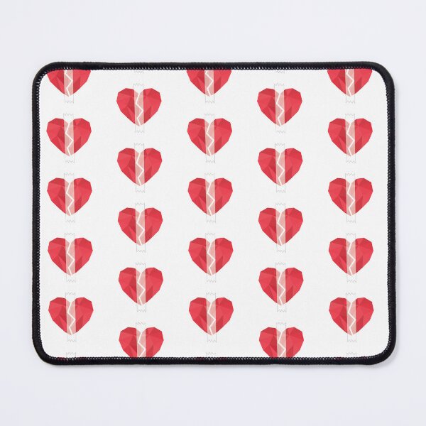 Item preview, Red Heart Broking designed and sold by MagiqueStickers ⭐⭐⭐⭐⭐.