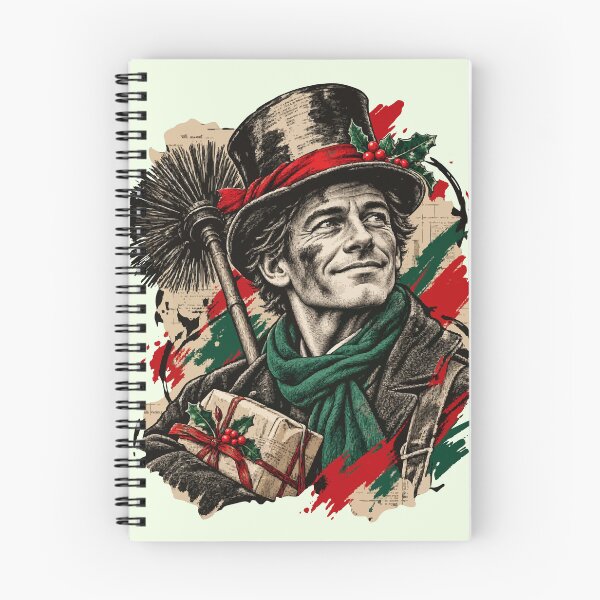 Item preview, Victorian chimney sweep celebrates Christmas designed and sold by TaruHonu.
