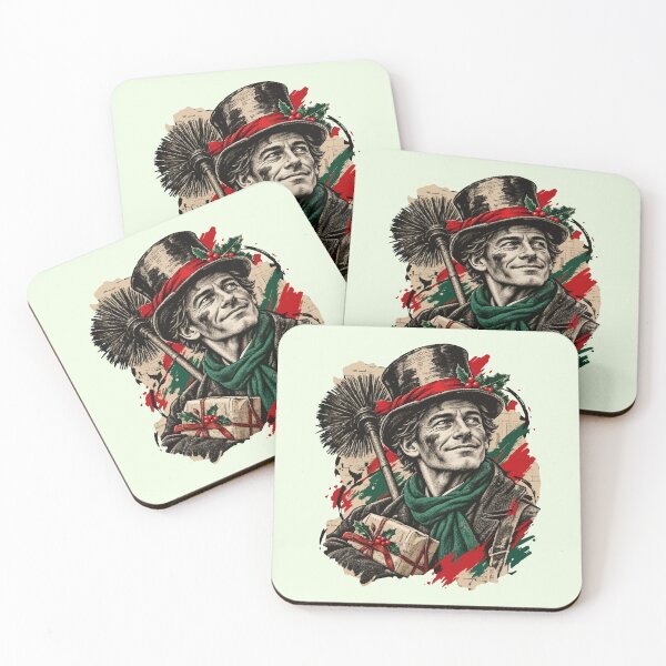 Item preview, Victorian chimney sweep celebrates Christmas designed and sold by TaruHonu.
