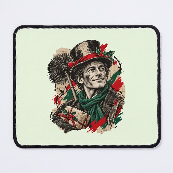 Item preview, Victorian chimney sweep celebrates Christmas designed and sold by TaruHonu.