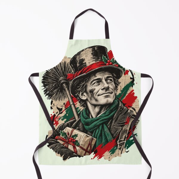 Item preview, Victorian chimney sweep celebrates Christmas designed and sold by TaruHonu.