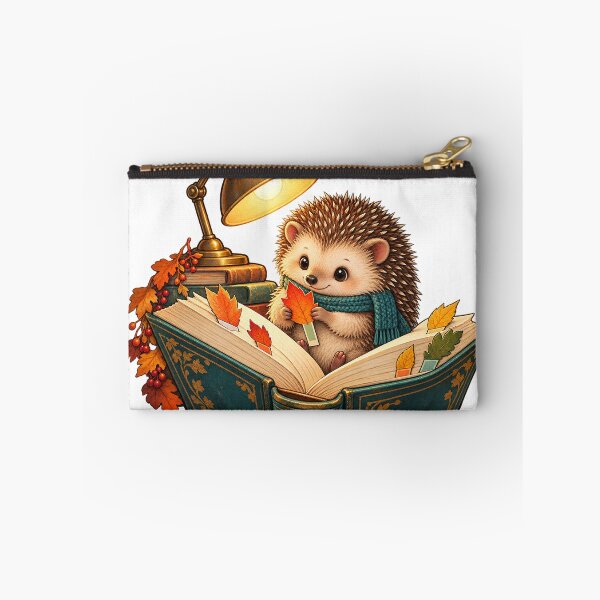 Item preview, Autumn Bookmarks – Cozy Reading Hedgehog designed and sold by SAS-Designer.