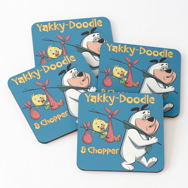 Item preview, Yakky Doodle & Chopper - Vintage Cartoon Classic designed and sold by Deviant Logic Design.