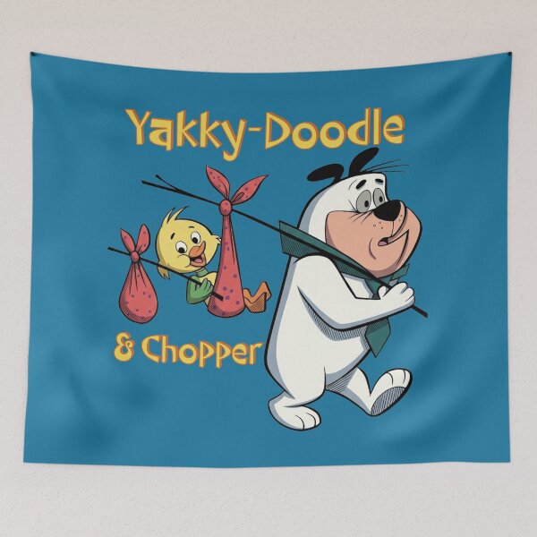 Item preview, Yakky Doodle & Chopper - Vintage Cartoon Classic designed and sold by Deviant Logic Design.