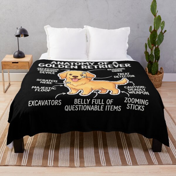 Item preview, Anatomy Of A Golden Retriever Dog Lover Pet Owner Humor designed and sold by chanarogersaa.