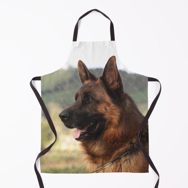 Item preview, German Shepherd Dog Side Profile Portrait designed and sold by VanGaldo.