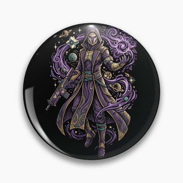 Item preview, Destiny Warlock Void Walker Space Magic designed and sold by RatherCreative.