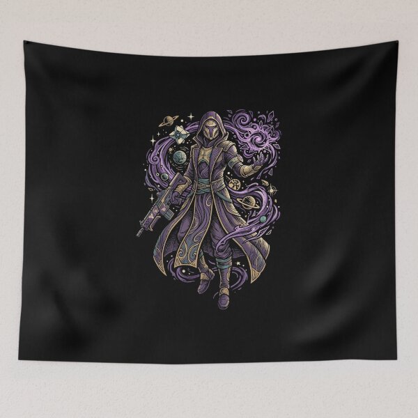 Item preview, Destiny Warlock Void Walker Space Magic designed and sold by RatherCreative.