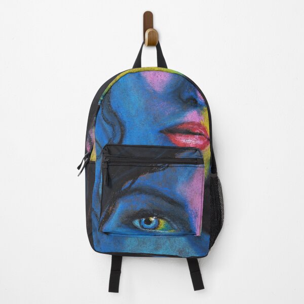 Item preview, Colorful Woman Portrait in Pastel designed and sold by tahnaart.