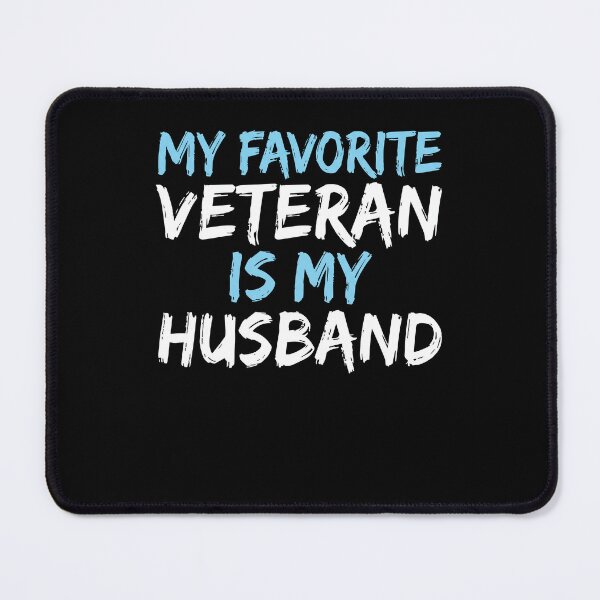 Item preview, My Favorite Veteran Is My Husband Military Wife Proud Spouse designed and sold by chanarogersaa.
