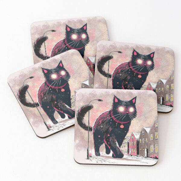 Item preview, Icelandic Christmas Yule Cat designed and sold by HRSCreates.