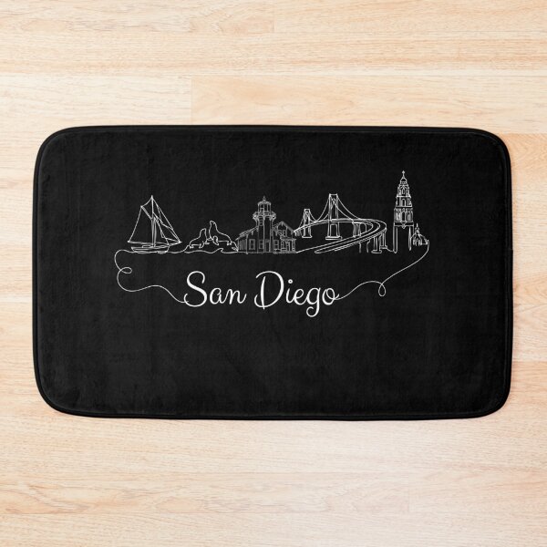Item preview, San Diego California Souvenir Women Artistic San Diego designed and sold by DSWShirts.