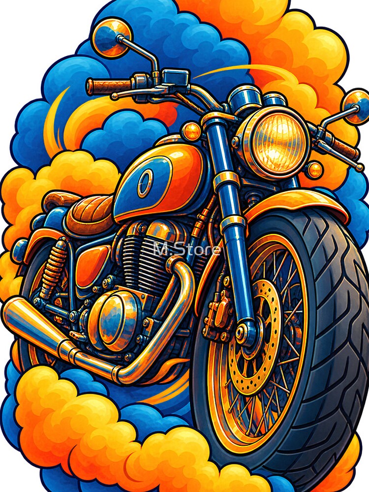 Thumbnail 4 of 4, iPhone Case, Retro Rider designed and sold by Hithamaziz.