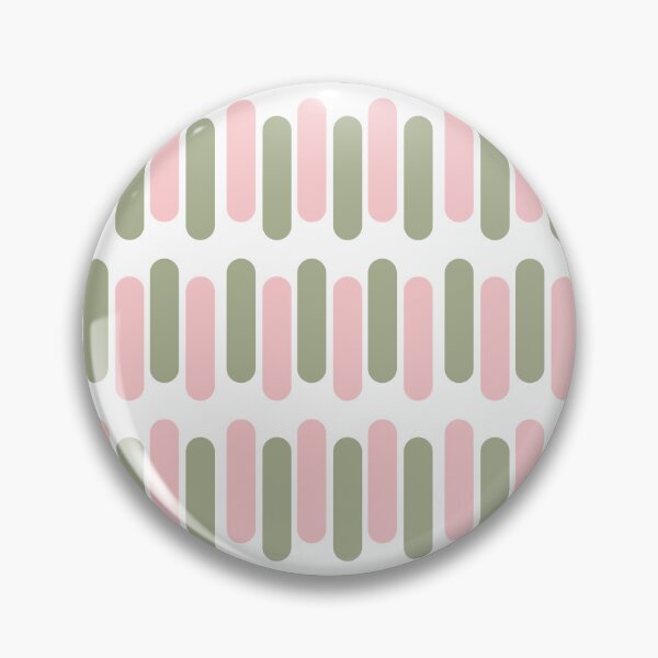Item preview, Retro Pill Stripe Pattern | Sage Pink White Groovy Seamless Modern designed and sold by Dino-Lune.