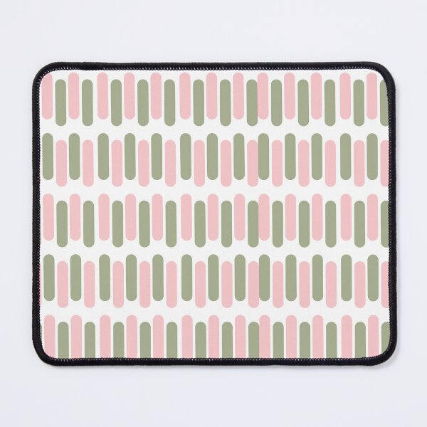Item preview, Retro Pill Stripe Pattern | Sage Pink White Groovy Seamless Modern designed and sold by Dino-Lune.