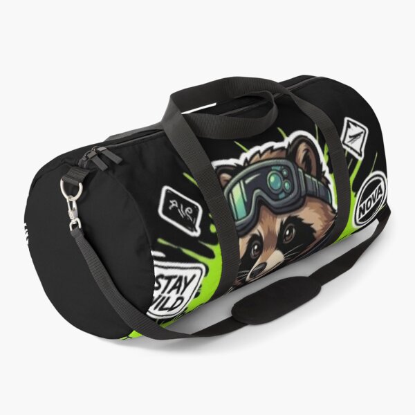 Item preview, Kawaii Cyber Tanuki Raccoon Dog Streetwear Japanese Art designed and sold by PoleksGraphics.