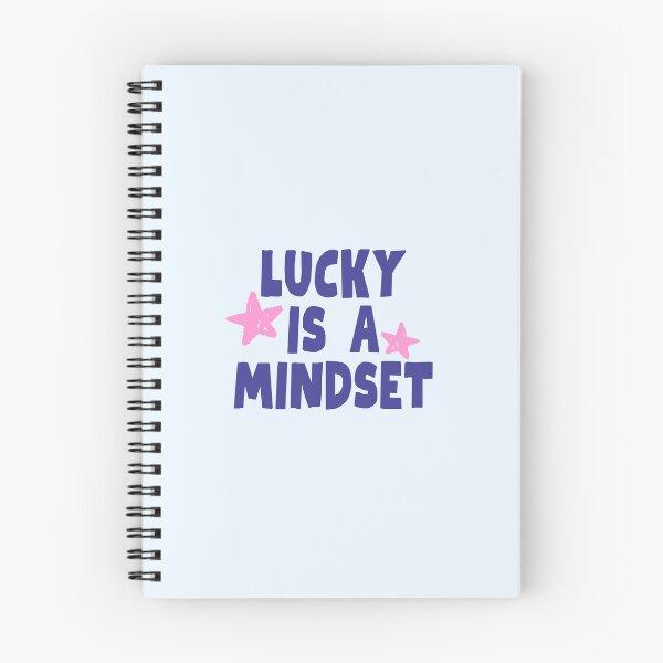 Item preview, lucky is a mindset designed and sold by PeachyLitchi.