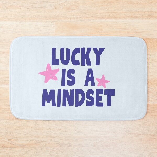 Item preview, lucky is a mindset designed and sold by PeachyLitchi.