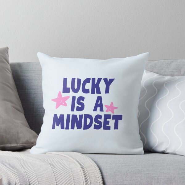 Item preview, lucky is a mindset designed and sold by PeachyLitchi.