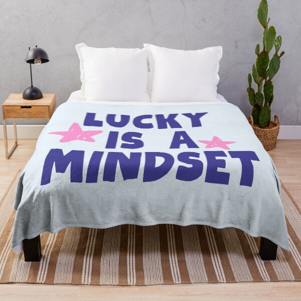 Item preview, lucky is a mindset designed and sold by PeachyLitchi.
