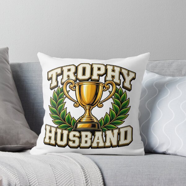 Item preview, Trophy Husband Funny Gold Cup Anniversary Wedding designed and sold by Photo-Sphere101.