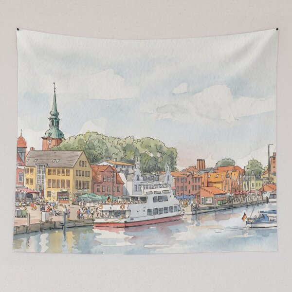 Item preview, Kappeln on the Schlei designed and sold by sid1802.