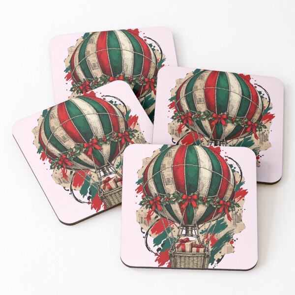 Item preview, Christmas hot air balloon designed and sold by TaruHonu.