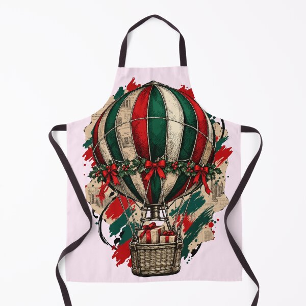 Item preview, Christmas hot air balloon designed and sold by TaruHonu.