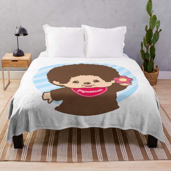 Item preview, Monchhichi cute sticker designed and sold by retrippy.