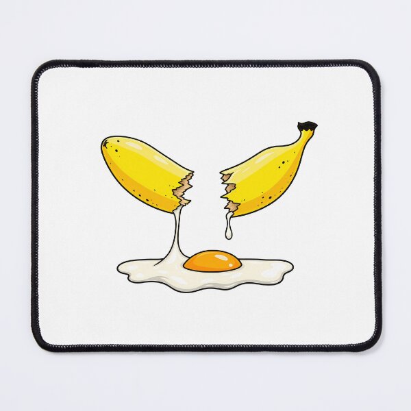 Item preview, Banana Egg – Funny Surreal Food Art designed and sold by SupplyCode.