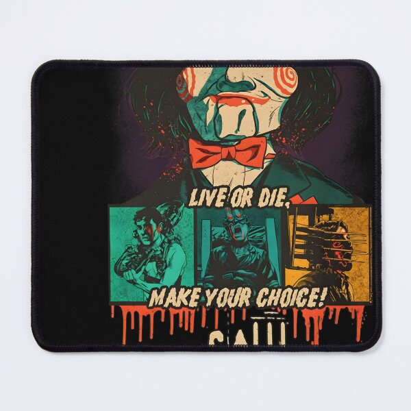 Item preview, Billy Puppet Saw Horror Movie "Live or Die" designed and sold by ZEtexaxe.
