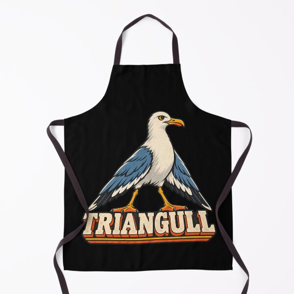 Item preview, Triangull Funny Seagull Bird Pun Geometry Humor Retro designed and sold by Photo-Sphere101.
