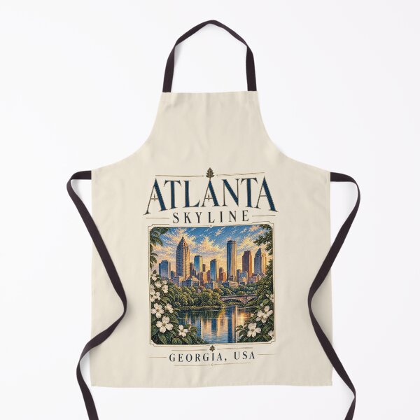 Item preview, Atlanta Skyline, Georgia, USA [T-shirt Graphic] designed and sold by elektronen.