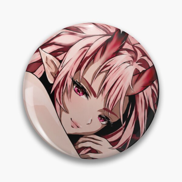 Item preview, Pink Demon Girl – Gothic Anime Lily Fantasy designed and sold by Mascarad.