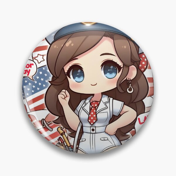 Item preview, Chibi Labor Day Pattern 11.0 designed and sold by StickyGuys.