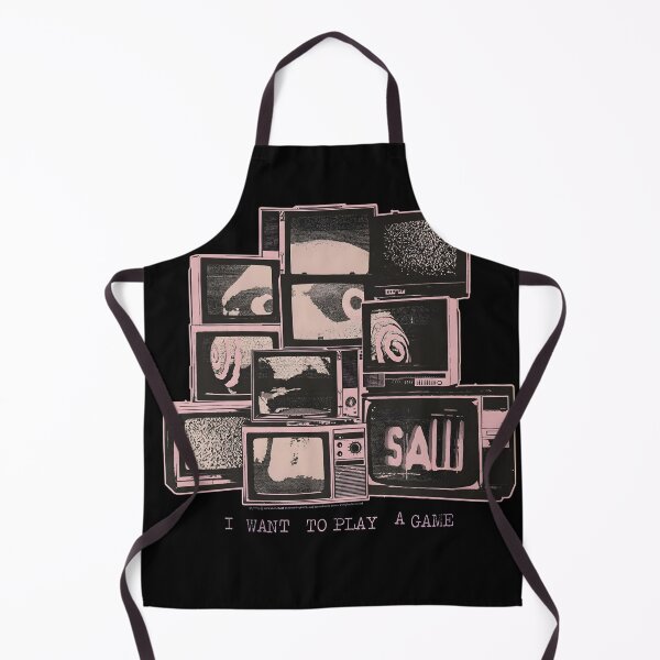 Item preview, Saw I Want to Play a Game Retro TV Horror designed and sold by ZEtexaxe.