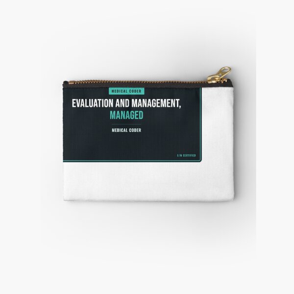 Item preview, Evaluation And Management, Managed Medical Coder designed and sold by SlowMadeShelf.