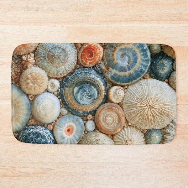 Item preview, Organic Worlds: Fossil Reef — Natural Shell & Coral Macro designed and sold by Atlas-of-Worlds.