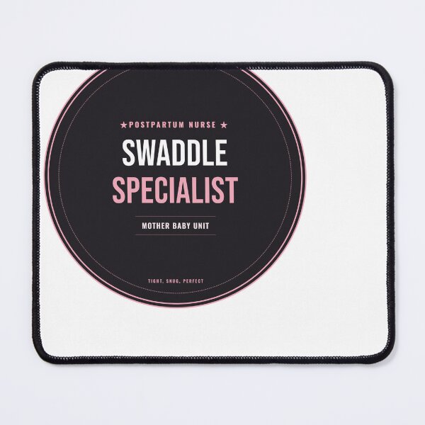 Item preview, Swaddle Specialist Postpartum Nurse Seal designed and sold by SlowMadeShelf.