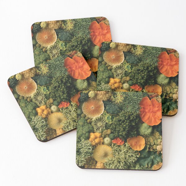 Item preview, Organic Worlds: Lichen Garden — Intricate Natural Macro designed and sold by Atlas-of-Worlds.