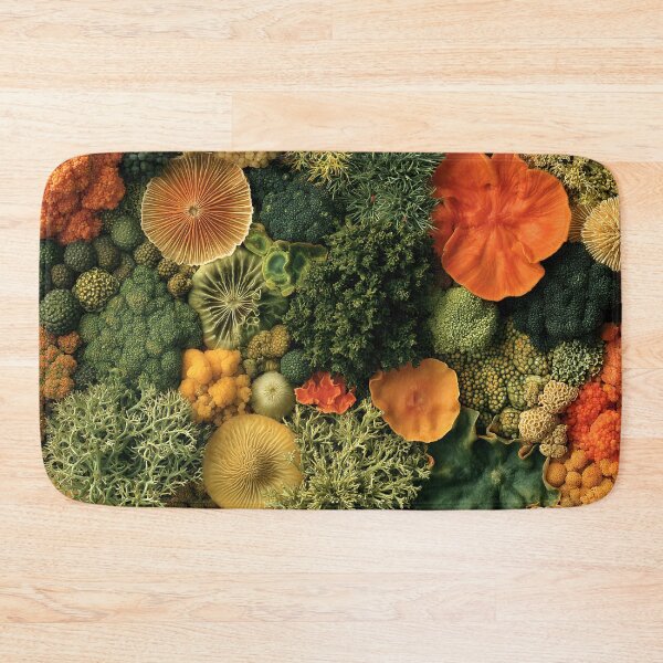 Item preview, Organic Worlds: Lichen Garden — Intricate Natural Macro designed and sold by Atlas-of-Worlds.