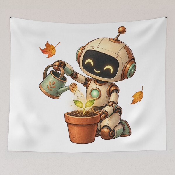 Item preview, Grow Mode – Little Robot Gardener designed and sold by SAS-Designer.