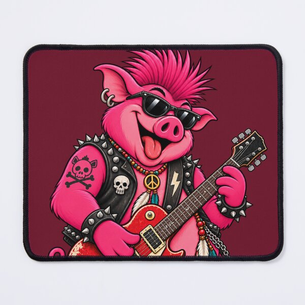 Item preview, Punk Pig Rock & Roll designed and sold by JanRizz.