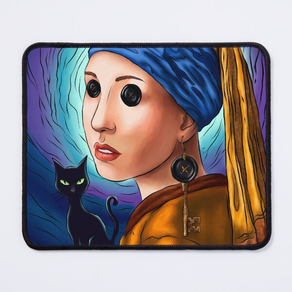 Item preview, Girl with a Pearl Earring – Coraline Inspired designed and sold by tahnaart.