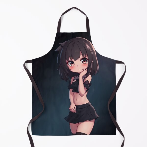 Item preview, Shy goth girl in pleated skirt designed and sold by StickyGuys.