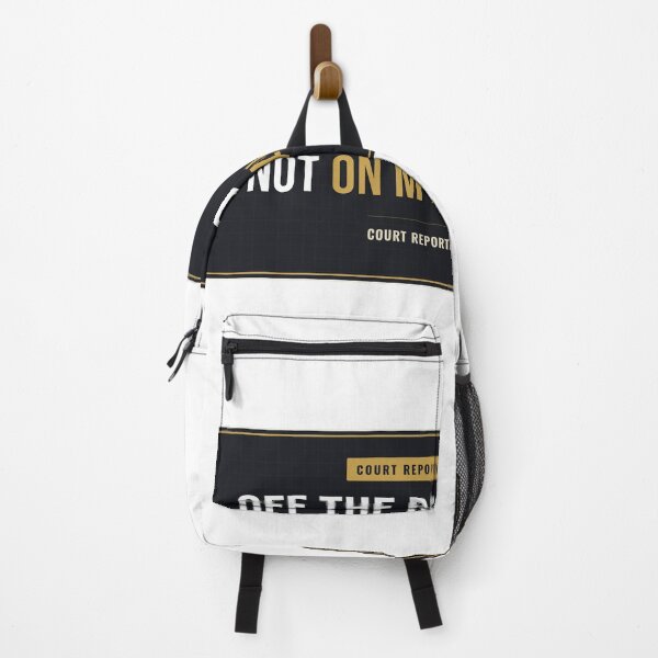 Item preview, Off The Record? Not On My Watch Court Reporter designed and sold by SlowMadeShelf.