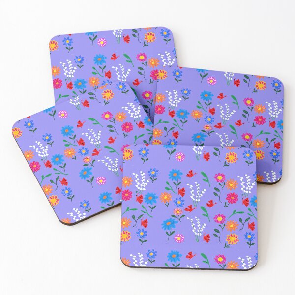 Item preview, Colorful Floral Pattern with Butterflies designed and sold by Elaine M Hayward .