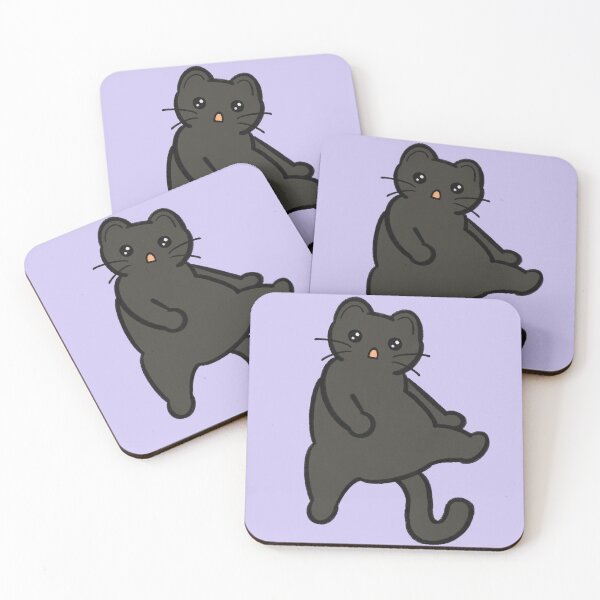 Item preview, Black Cat Showing Belly designed and sold by ClarissaDoodles.